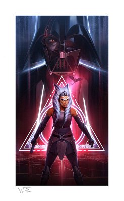 Umělecká reprodukce Star Wars Ahsoka Tano: Between Worlds 46 x 66 cm - nerámováno